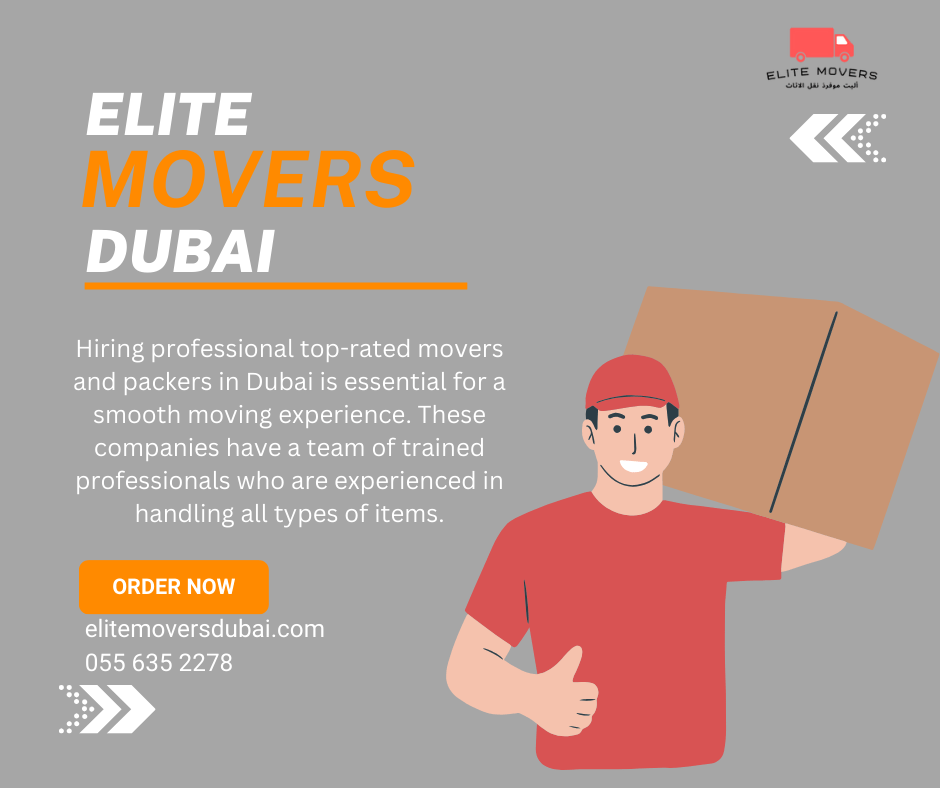 Services offered by the top-rated movers and packers company in Dubai