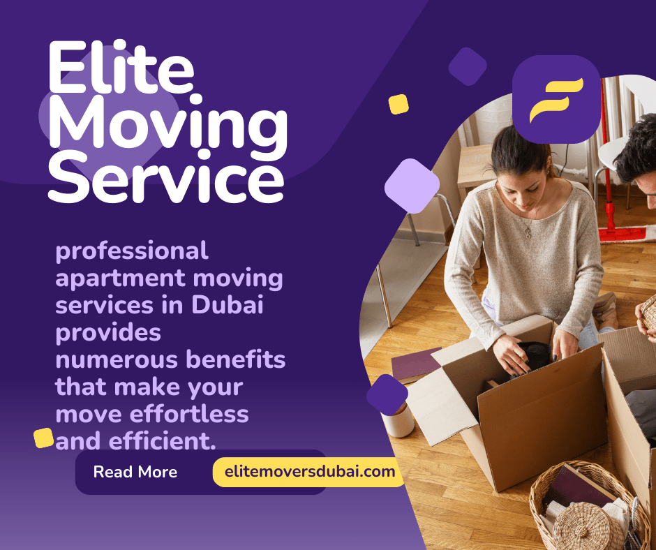 Additional services provided by professional apartment movers