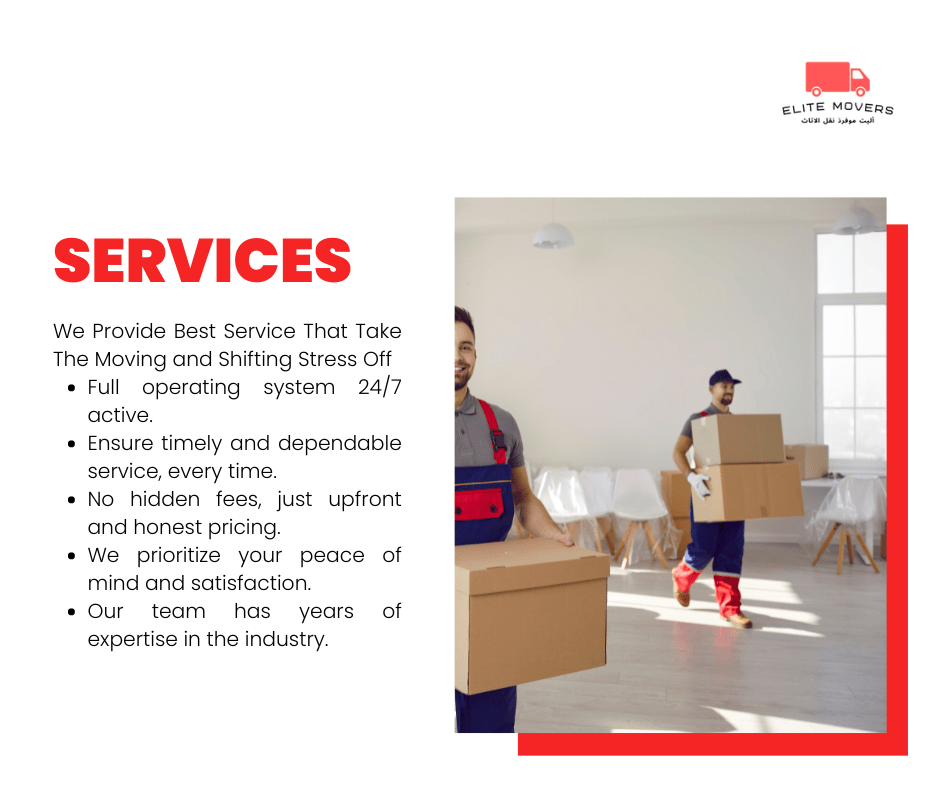 Additional Services Offered by Movers