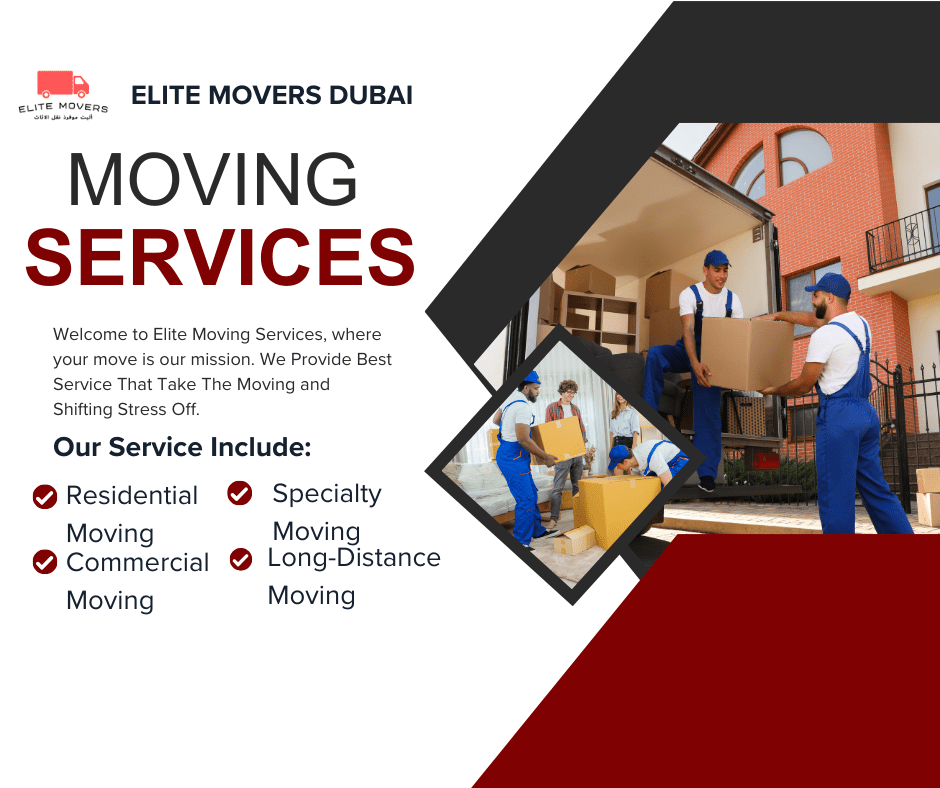 Services offered by affordable villa movers in Emirates Hills