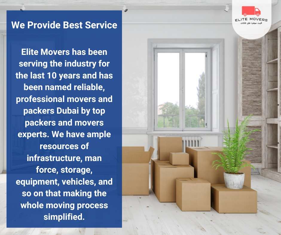 Additional Services Offered by Elite Movers Dubai